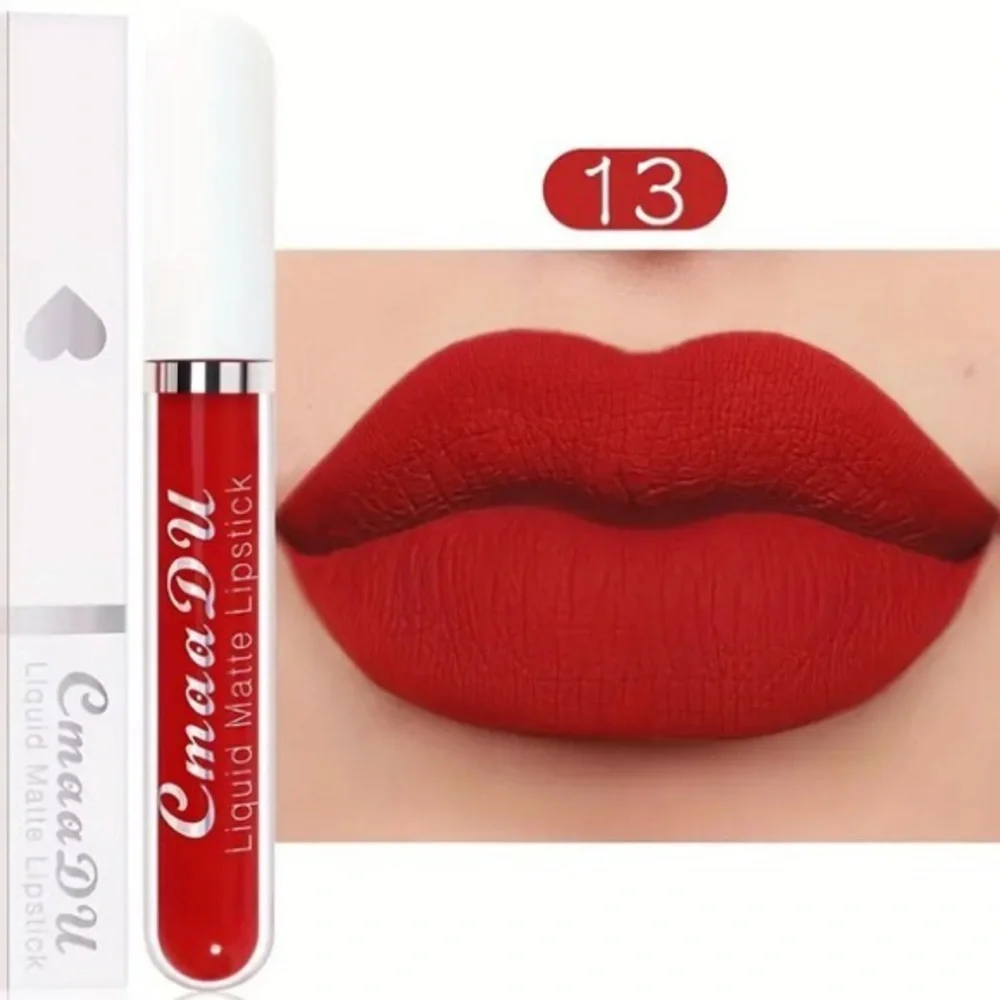 Bold Red Liquid Matte Lipstick